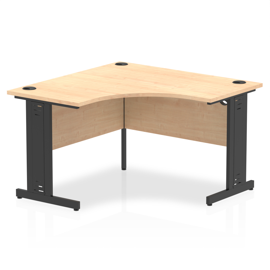 Rayleigh Cable Managed Corner Office Desk